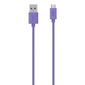Belkin F2CU012BT2M-PUR USB cable USB 2.0 2 m USB A Micro-USB B Purple