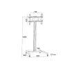 Стенд для дисплея Multibrackets M Display Stand 180 Single Black Photo 17