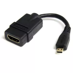 Lenovo 4Z10F04125 video cable adapter HDMI Micro-HDMI Black
