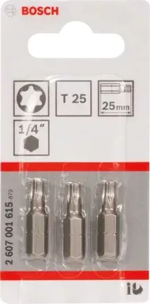 Screwdriver Bit Set Bosch 2 607 001 615 Photo 2