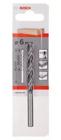 Brad Point Drill Bit Bosch Standard 6mm Photo 2