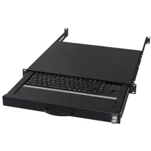 Klaviatūra AIXCASE AIX-19K1UKDETB-B USB PS/2 QWERTZ Vācu Melna