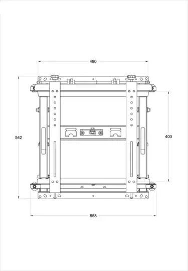 Video Wall Mount Multibrackets M Public Push HD Photo 21