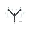 Gas Lift Arm Dual Multibrackets M VESA Photo 8