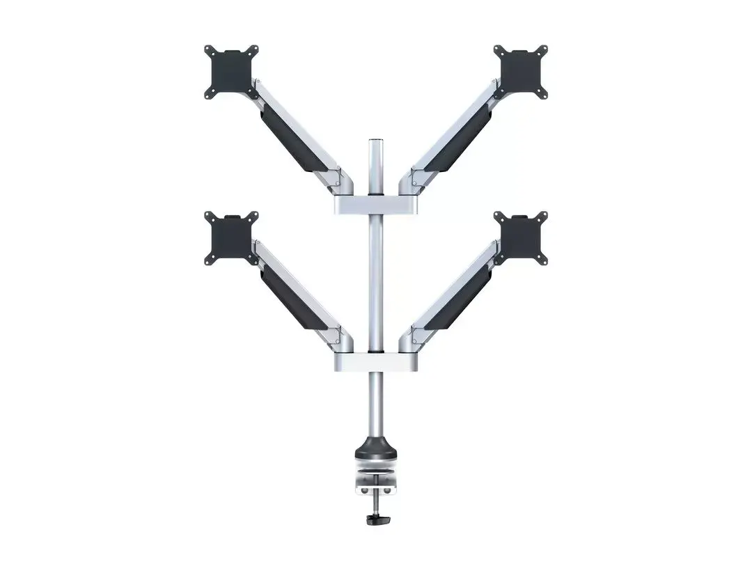 MULTIBRACKETS M VESA Gas Lift Arm Quad Silver Photo 2