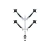 MULTIBRACKETS M VESA Gas Lift Arm Quad Silver Photo 2