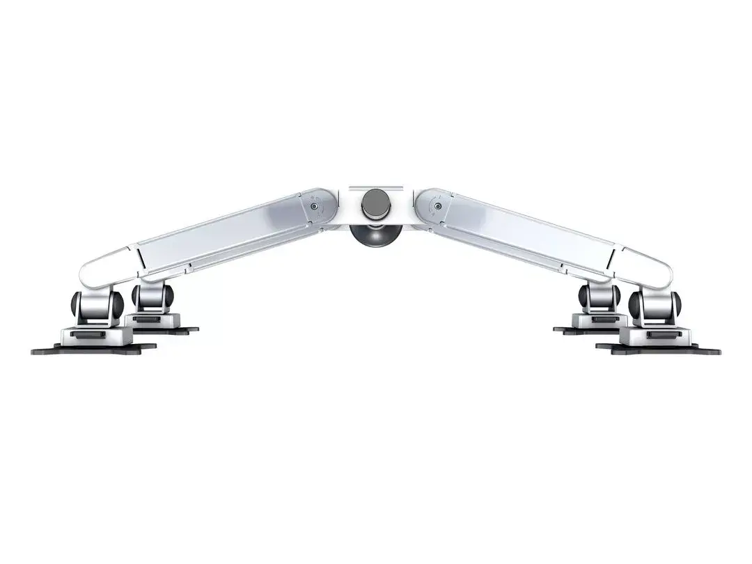 MULTIBRACKETS M VESA Gas Lift Arm Quad Silver Photo 6
