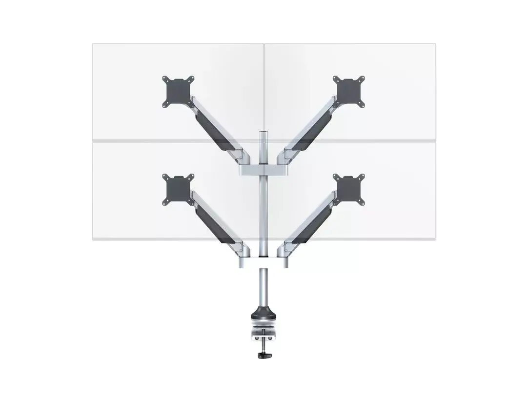 MULTIBRACKETS M VESA Gas Lift Arm Quad Silver Photo 13