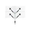 MULTIBRACKETS M VESA Gas Lift Arm Quad Silver Photo 13