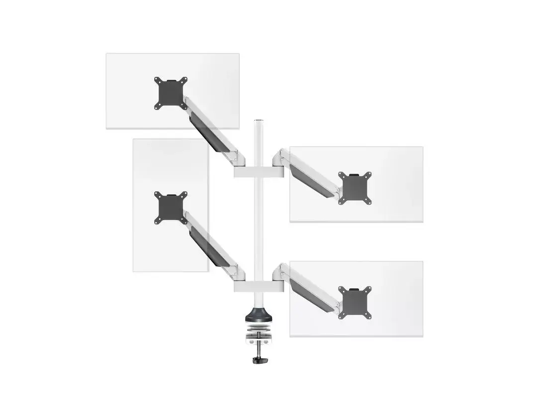 MULTIBRACKETS M VESA Gas Lift Arm Quad Silver Photo 14