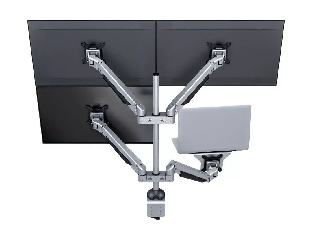 MULTIBRACKETS M VESA Gas Lift Arm Quad Silver Photo 26