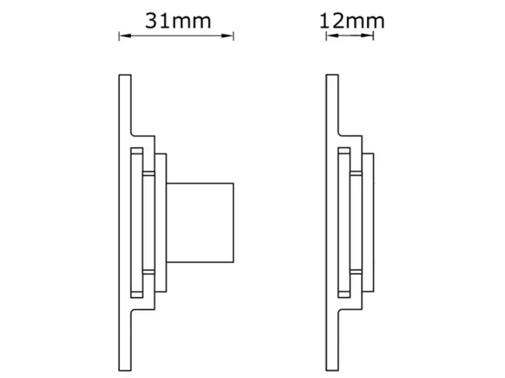 Sienas stiprinājums Multibrackets M Universal Super Slim Silver Small Photo 6