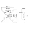Wallmount Multibrackets M VESA 360 Black Photo 8