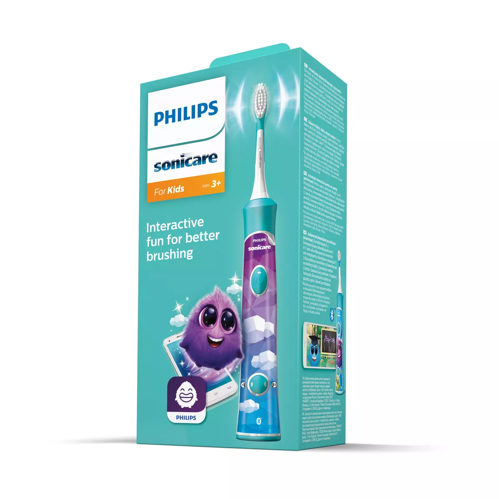 Sonic toothbrush Philips Sonicare For Kids Connected HX6322/04 Photo 4