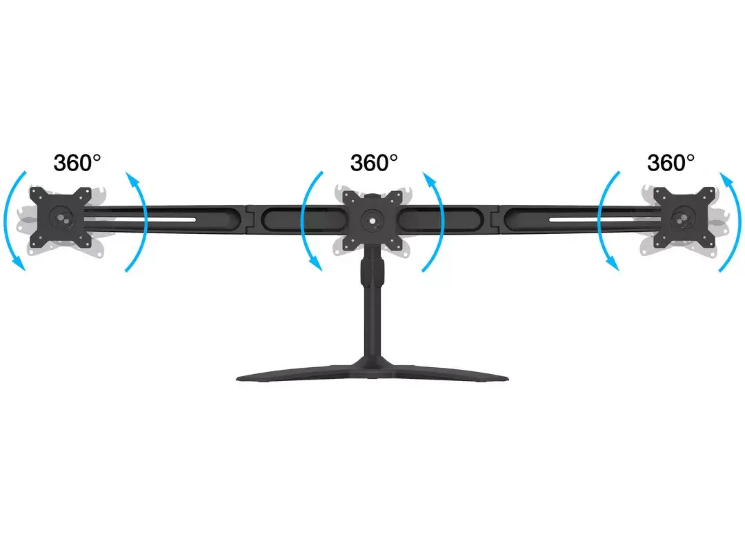 Multibrackets statīvs trim monitoriem 15"-24" ekrāniem Photo 12