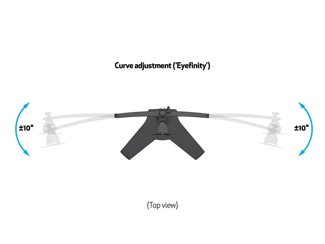 Multibrackets statīvs trim monitoriem 15"-24" ekrāniem Photo 13