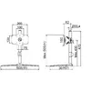 Multibrackets M VESA Desktopmount Single Stand Photo 15