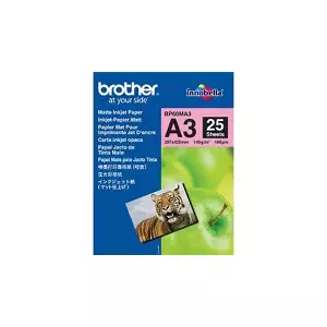 Brother BP60MA3 Inkjet Paper бумага для печати A3 (297x420 мм) Матовый 25 листов Белый