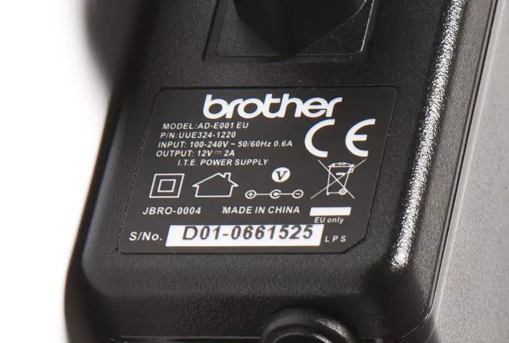 Power Adapter Brother ADE001EU Photo 3