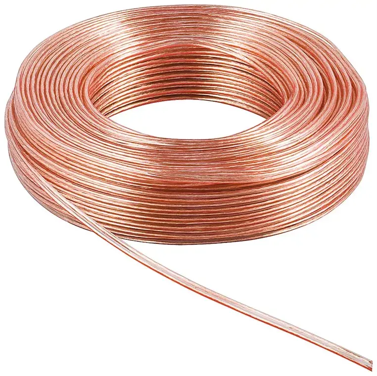 Kabelis Goobay Transparent PVC CCA 100m 2x0.75mm2 Eca Photo 4