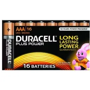 Single-use battery Duracell MN2400B16 AAA Alkaline