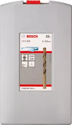 Drill bit set Bosch HSS Twist Drill Bits Cobalt Sets Photo 2