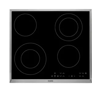 AEG HK634021XB hob Black Built-in Ceramic 4 zone(s)