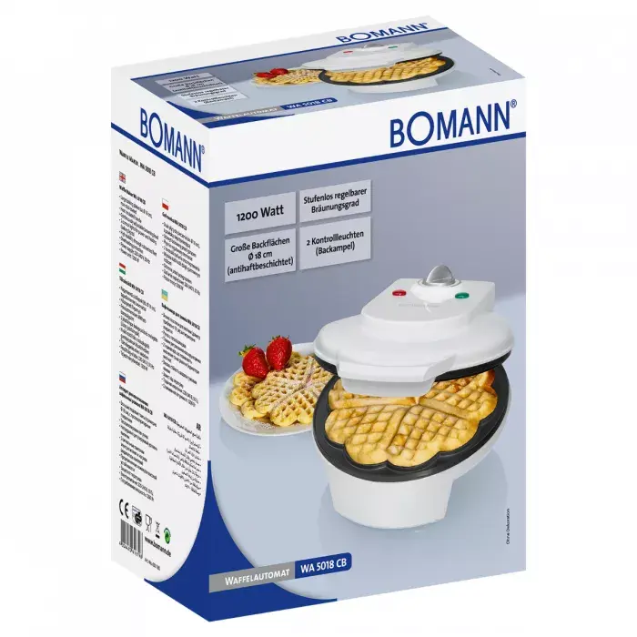 Waffle Maker Bomann WA 5018 CB Photo 5