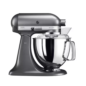 Кухонный комбайн KITCHENAID Artisan 300 Вт 4.8 л стальная чаша Серебристый