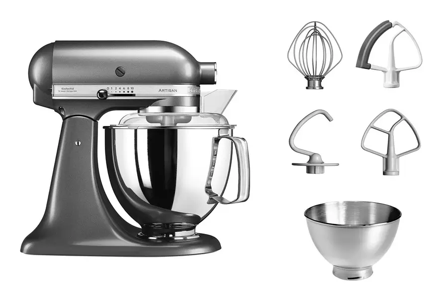 KitchenAid Artisan Stand Mixer Silver Photo 2