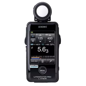 Gaismas mērītājs Sekonic L-478DR Black