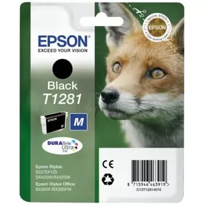 Картридж Epson T128 Черные чернила для S22 SX125 SX425W