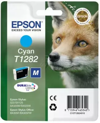 Картридж Epson T128 Cyan Ink S22 SX125 SX425W BX Photo 3