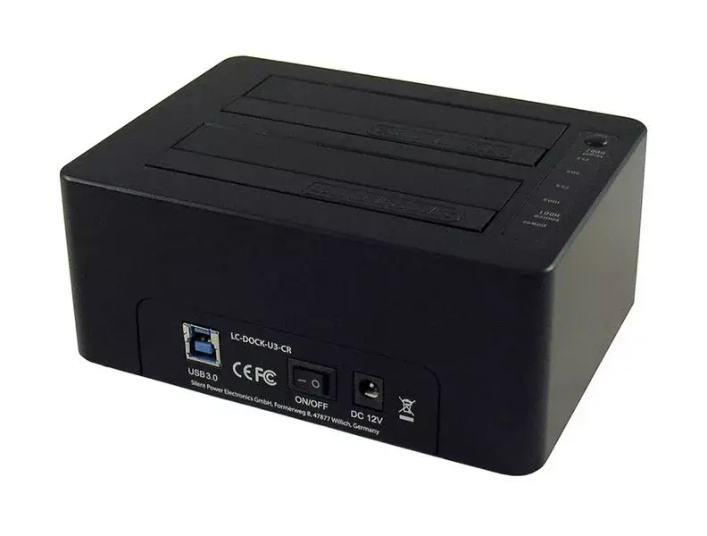 Storage Drive Docking Station LC-Power LC-DOCK-U3-CR Photo 2