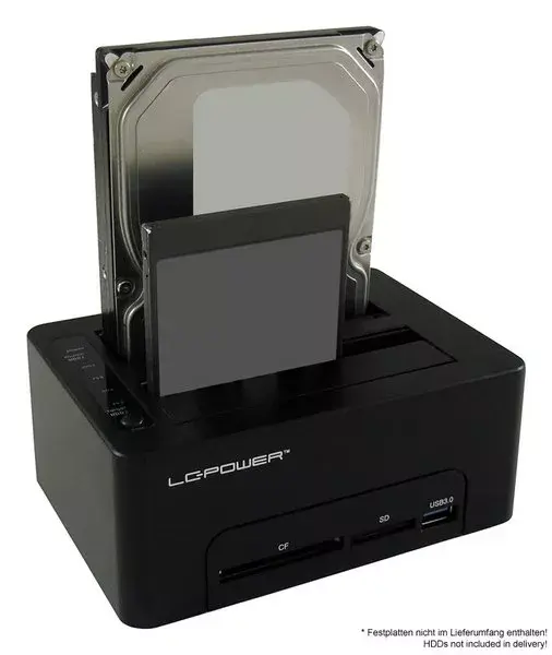 Storage Drive Docking Station LC-Power LC-DOCK-U3-CR Photo 3