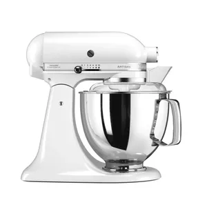 Планетарный миксер KITCHENAID Artisan 5KSM175PSEWH — чаша 4,8 л, 300 Вт, 10 скоростей, белый