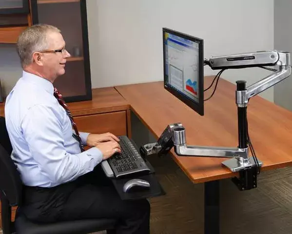 Sit-Stand Desk Ergotron LX Series LX HD Photo 8