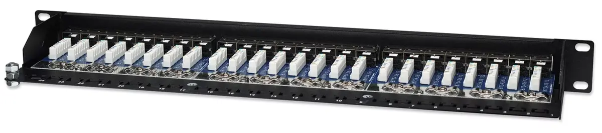 INTELLINET Cat5e FTP 24‑Port 1U Patch Panel Photo 3