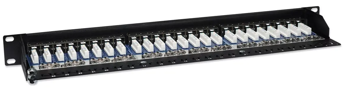 INTELLINET Cat5e FTP 24‑Port 1U Patch Panel Photo 4