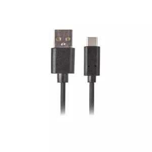 Lanberg CA-USBO-20CU-0005-BK USB kabelis 0,5 m USB 2.0 USB C USB A Melns