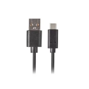 USB cable Lanberg CA-USBO-20CU-0030-BK 3 m USB A USB C Black