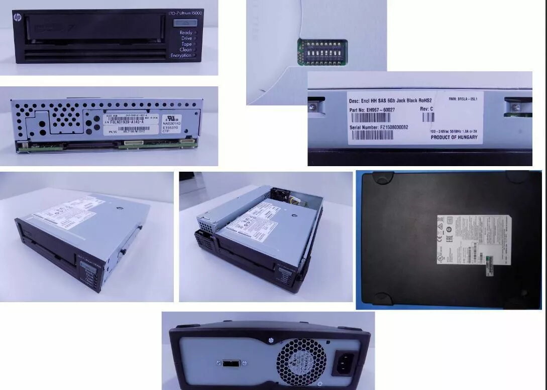 HP Enterprise LTO-7 Ultrium Ārējā lenšu