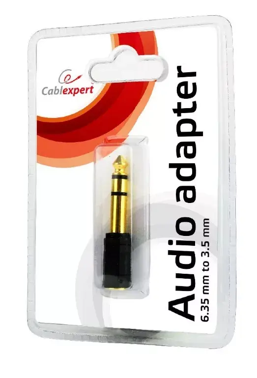 Audio adapter Gembird A-6.35M-3.5F Photo 4