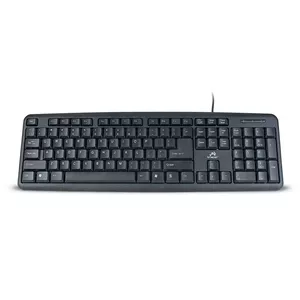 Vadu USB klaviatūra TRACER Maverick Universal — pilna izmēra 100%, melna, kabelis 1.4 m, ciparu bloks