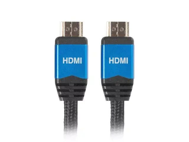 LANBERG HDMI kabelis CA-HDMI-20CU-0010-BL 1 m Photo 2