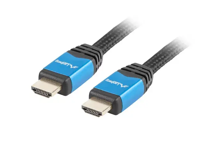 LANBERG HDMI kabelis CA-HDMI-20CU-0018-BL 1.8 m Photo 2