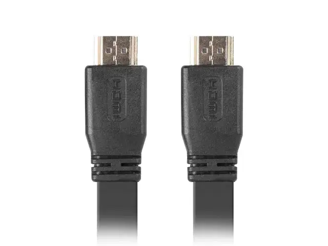 Кабель HDMI LANBERG CA-HDMI-21CU-0010-BK 1 м Photo 2