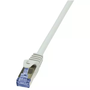 Networking Cable LogiLink Cat6a S/FTP RJ-45 0.5m Grey