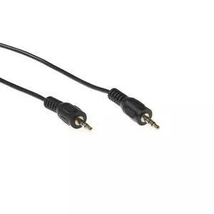 ACT AK2035 audio kabelis 1,5 m 3.5mm Melns