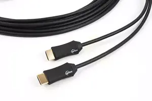 Opticis 20m, 2xHDMI HDMI kabelis HDMI Type A (Standard) Melns